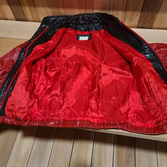 Cosa Nova leather suede Jacket/Sz 10 - Picture 5 of 10